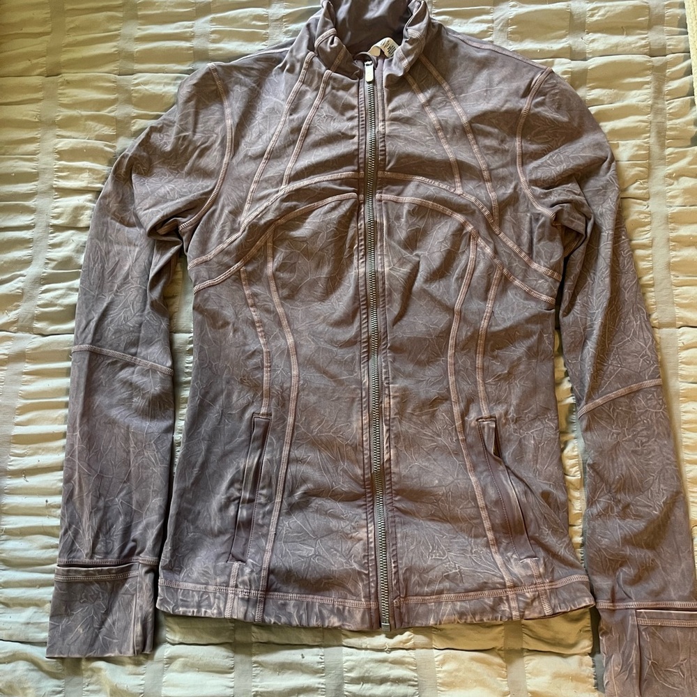 Muted purple lululemon define jacket
